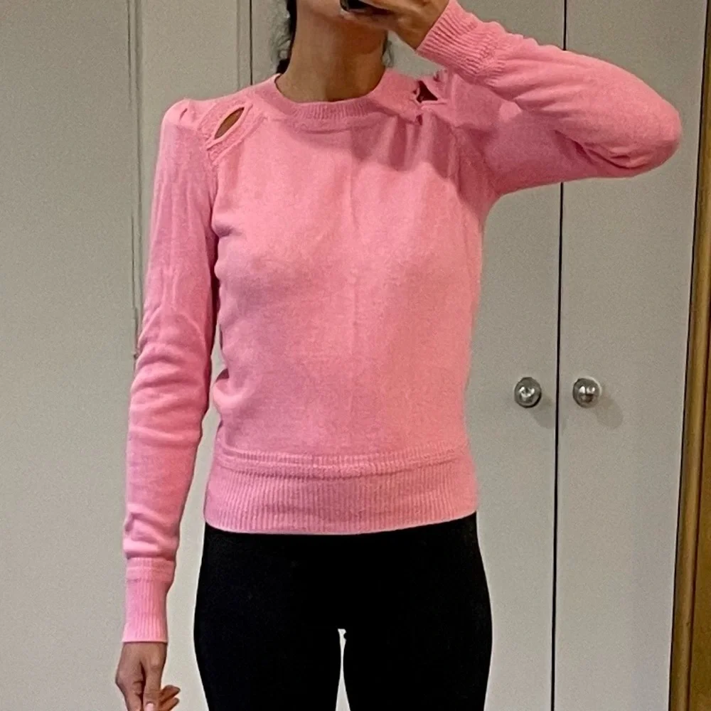 ISABEL MARANT ETOILE CANDY PINK SWEATER WITH CUTOUTS SIZE 36 NWT - Picture 1 of 10